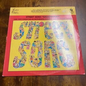 Carl Orff, The Tölz Boys Choir Street Song Gassenhauer Quintessence PMC-7127 LP